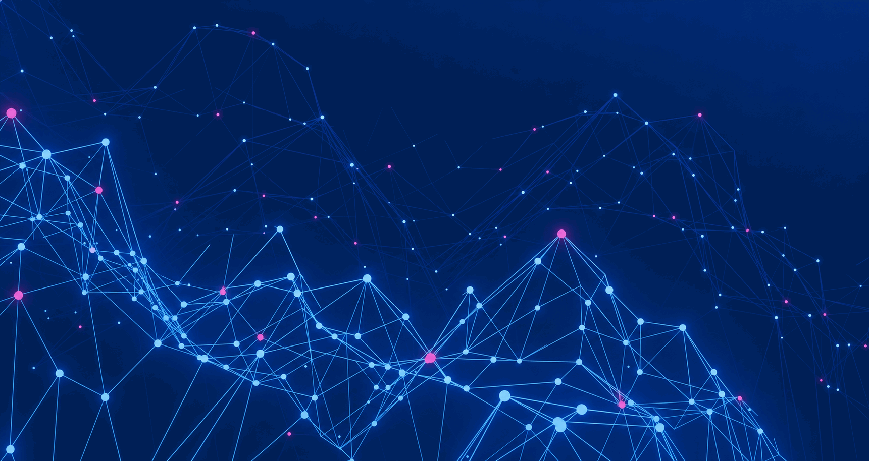 Abstract connected network representing IREM chapters