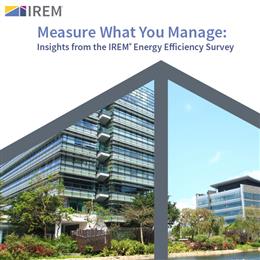 Measure What You Manage: Insights from the IREM Energy Efficiency Survey