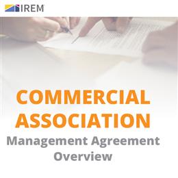 Sample Commercial Association Management Agreement